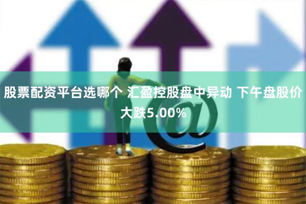 股票配资平台选哪个 汇盈控股盘中异动 下午盘股价大跌5.00%