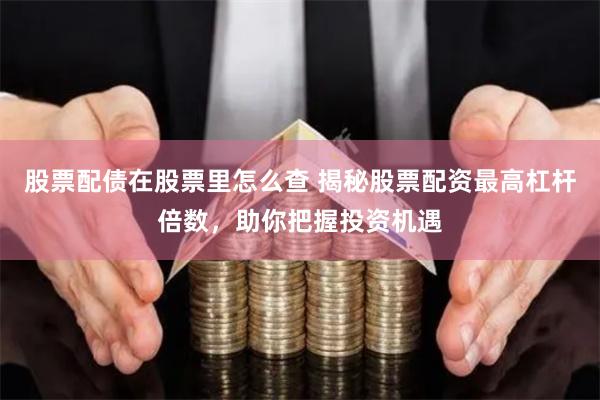 股票配债在股票里怎么查 揭秘股票配资最高杠杆倍数，助你把握投资机遇